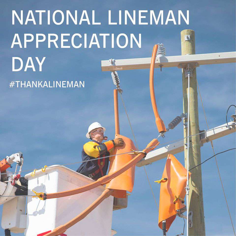 National Lineman Appreciation Day Wishes Images Whatsapp Images