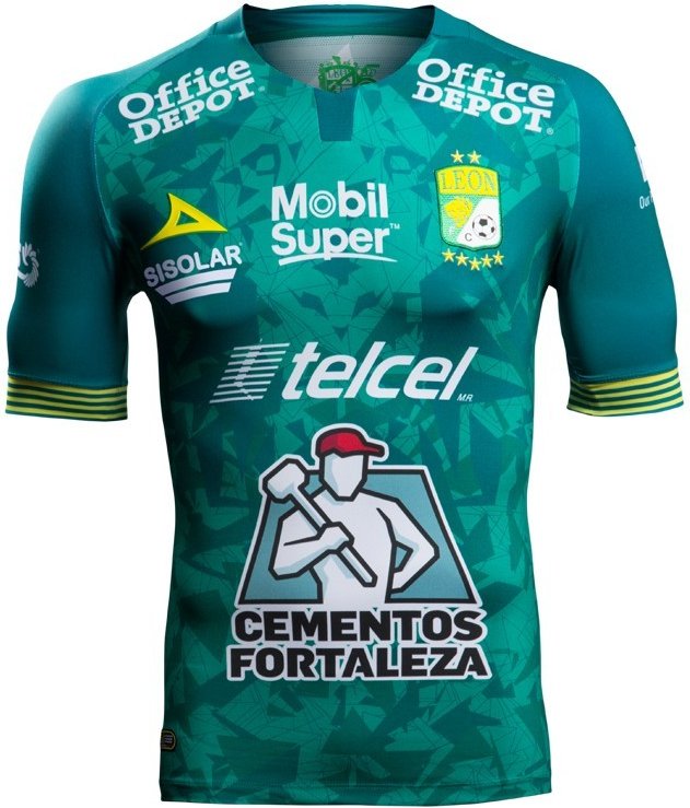 Pirma divulga as novas camisas do Club León Show de Camisas