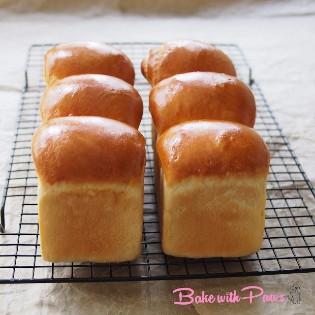 Shokupan Japanese Soft White Bread (Yudane Method) BAKE WITH PAWS