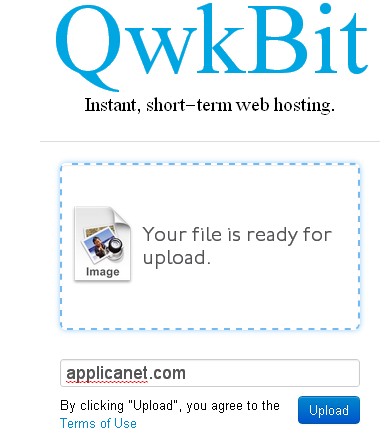 Partager des fichiers en ligne grâce à Qwkbit