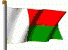 DRAPEAU de MADAGASCAR