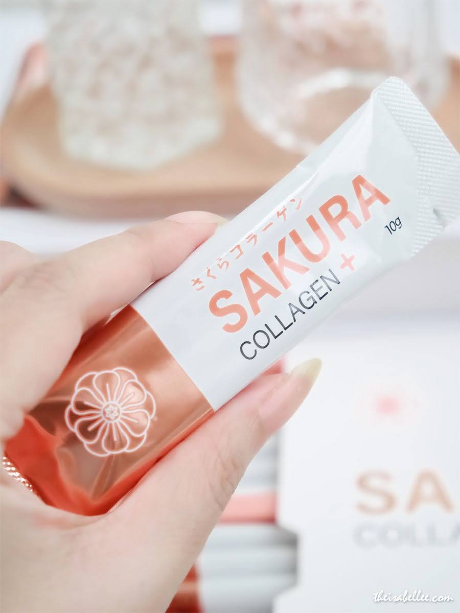 Vii Nutrition Sakura Collagen (SC+) in sachet form