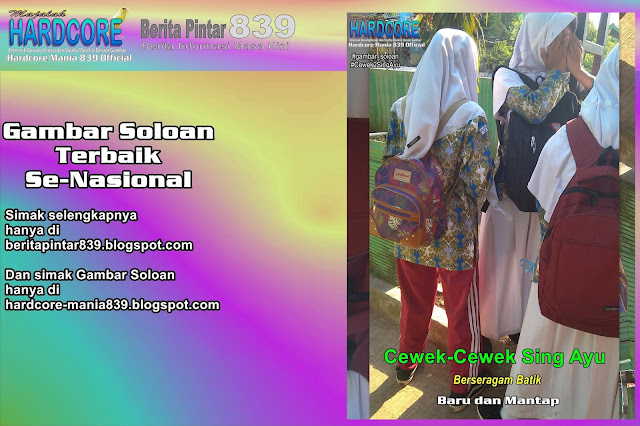Gambar Soloan Terbaik Se Nasional khas Gambar Siswa-Siswi SMA Negeri 1 Ngrambe dari Buku Album Gambar Soloan Edisi 7