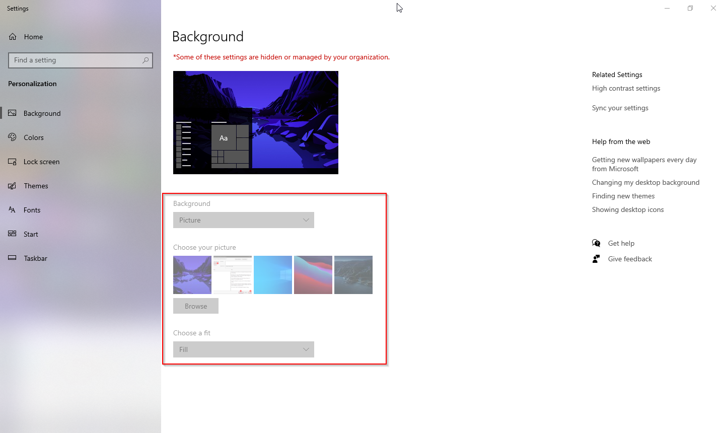 How To Prevent Users From Changing Their Windows 10 8 7 Desktop Wallpaper Gear Up Windows 11 10