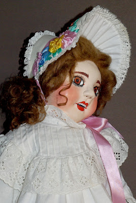 ADdoll_Annet_1 Аннет авторская текстильная шарнирная кукла Алёны Дороховой