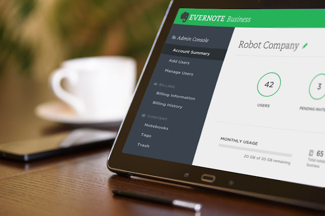Evernote Evernote tekee tietojen löytämisestä ja käsittelystä helppoa ja nopeaa