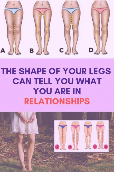 The Shape of Your Legs Can Tell You What You Are In a Relationship