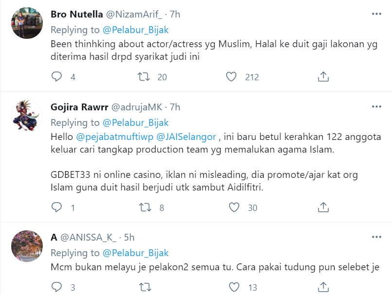 Cuci semua kemudian beraya