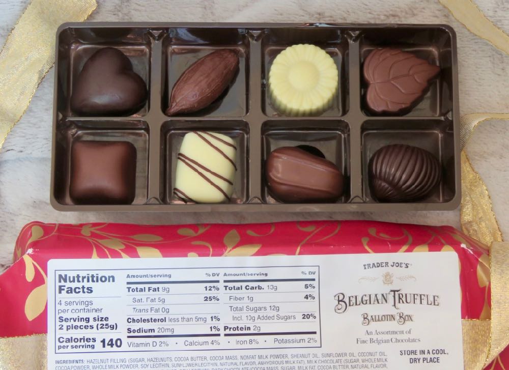 Chocolate Banquet Trader Joe's Belgian Truffle Ballotin Box