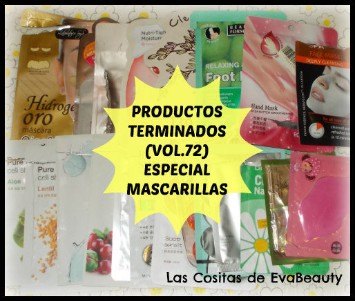 Productos terminados Empties mascarillas/mask low cost opinion