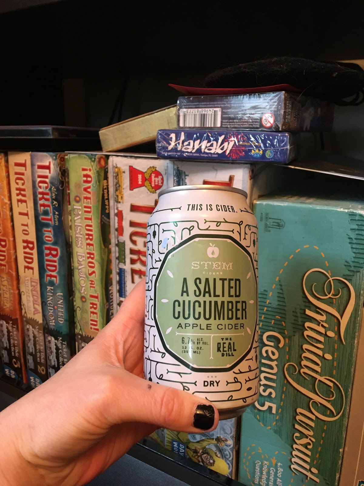 Along Came a Cider Cider Review Stem Cider's A Salted Cucumber and