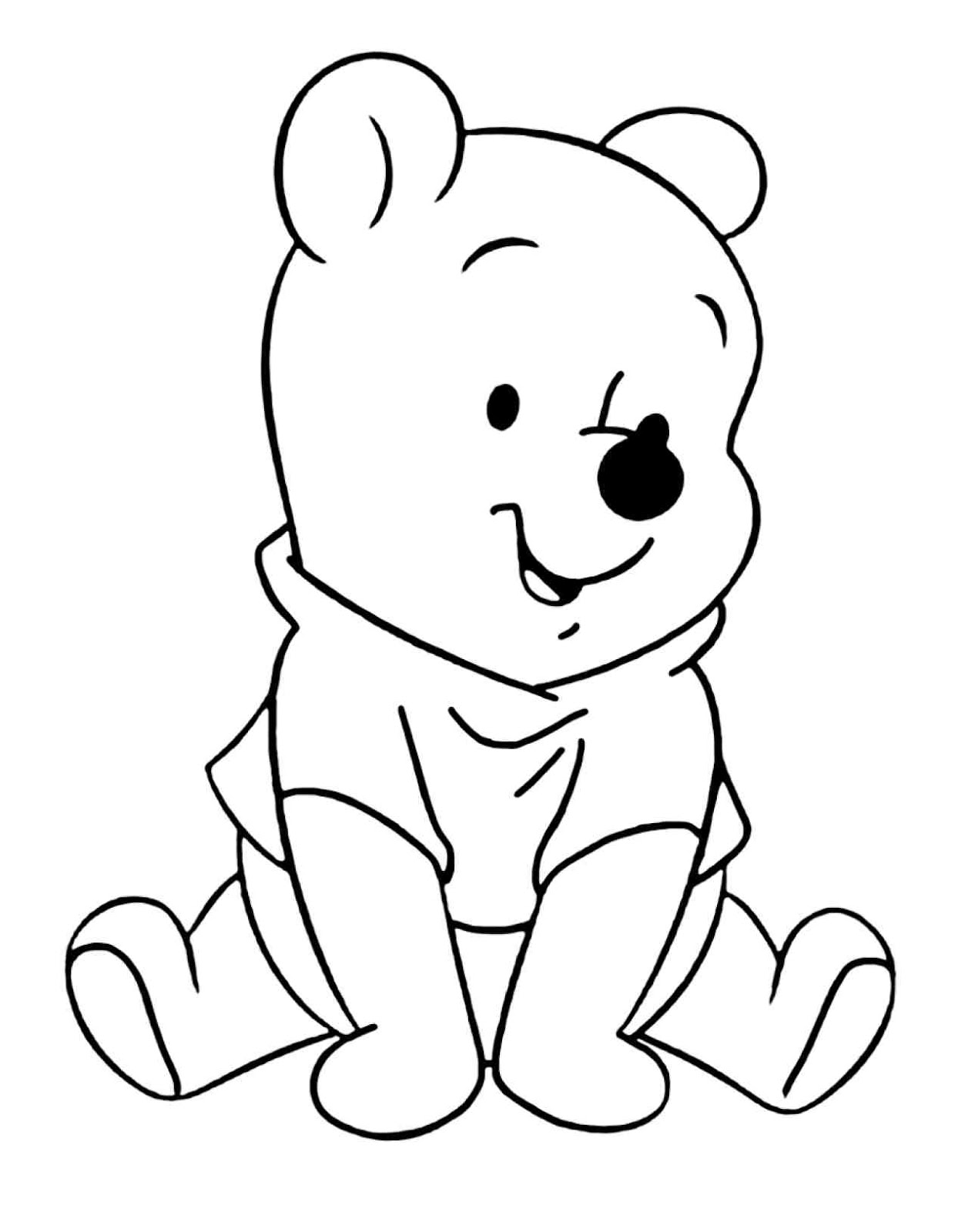 colorear tus dibujos: Imágenes para colorear winnie the pooh Disney