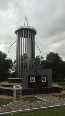 Monumen Pompa Angguk di Kota Duri