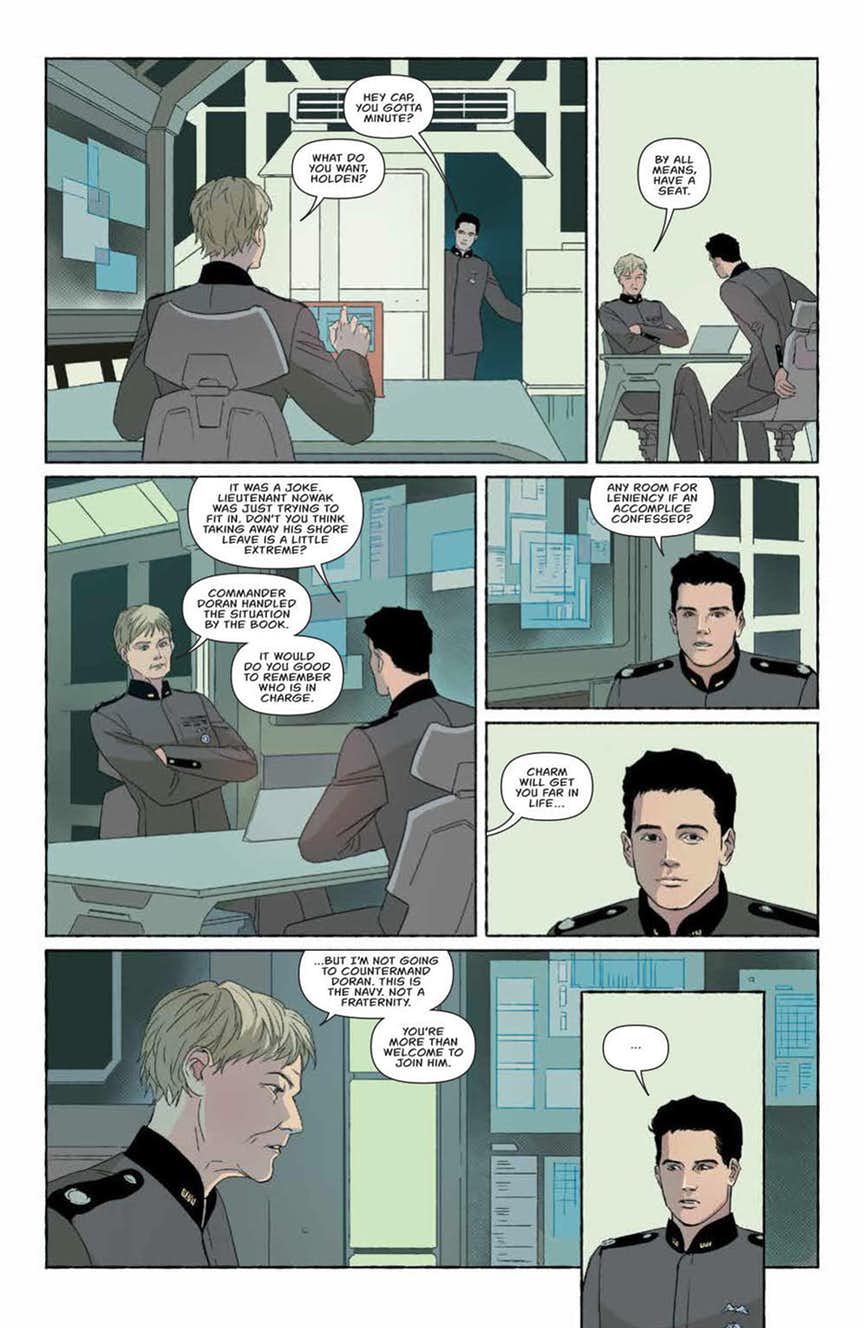 Images A Preview Of The Comic From The Expanse Origins Vol