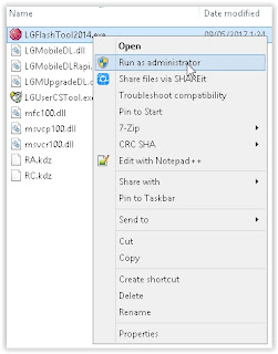 run as administrator - LG flash tool run as administrator - LG flash tool