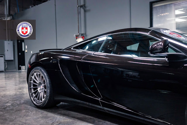 Mclaren Mp4 12c On Hre Wheels P40cs Brushed Dark Clear