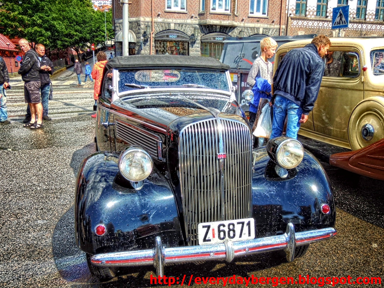 The cars and... FjordStream 2013 Bergen