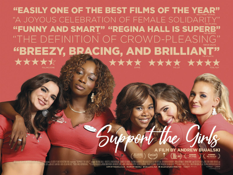 support the girls poster