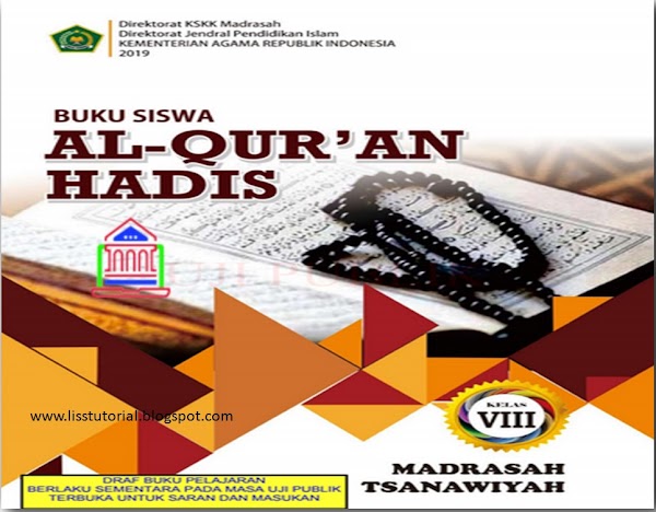 Download Buku Al-Qur'an Hadis Kelas 8 MTs Kurikulum 2013 Edisi Revisi 2019 Download Buku Al-Qur'an Hadis Kelas 8 MTs Kurikulum 2013 Edisi Revisi 2019