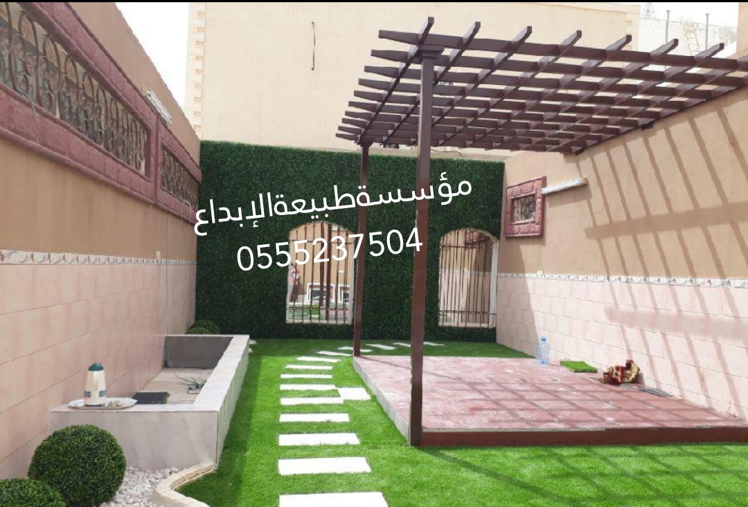 تنسيق حدائق الاسطح طبيعة الابداع لتنسيق حدائق الرياض 0555237504