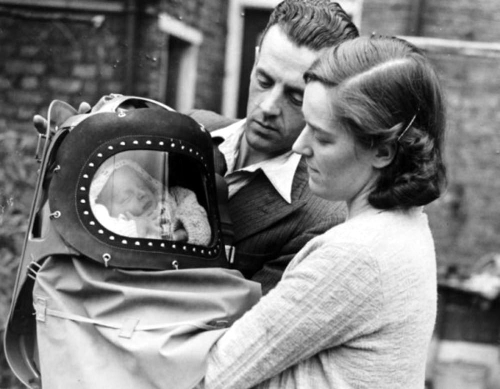 British Baby Gas Masks From World War II Vintage Everyday