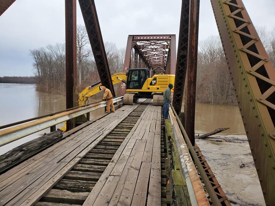 Industrial History Big Four's Wabash Cannon Ball Bridge over Wabash River
