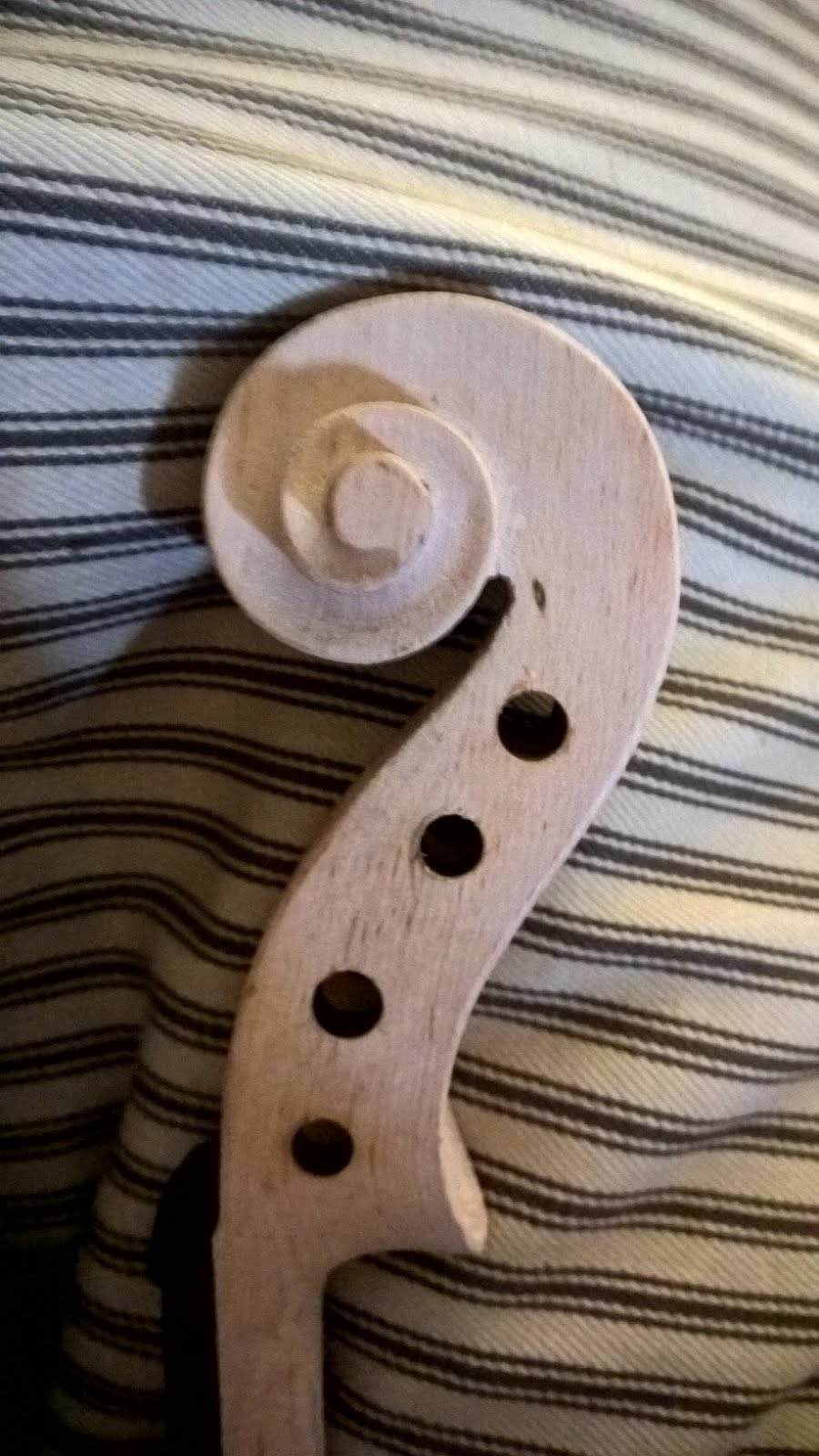 The DIY Violin: Scroll