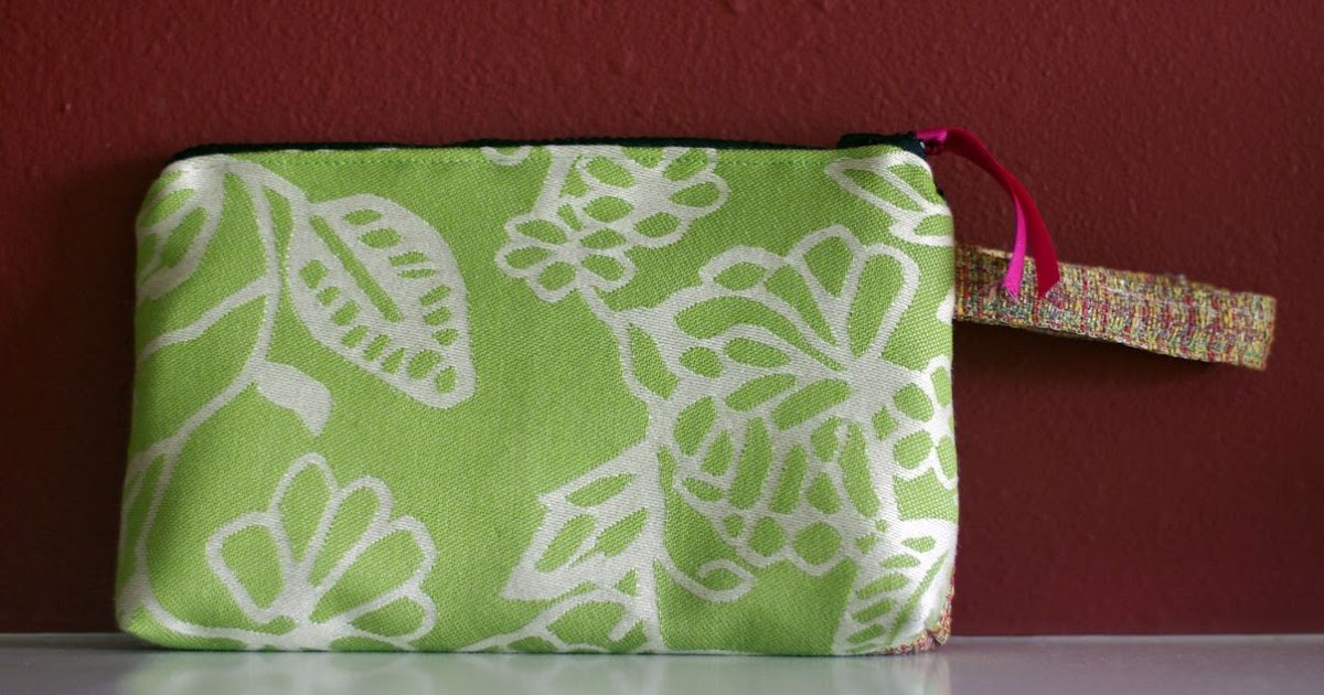 Zipper Organizer Pouch Tutorial