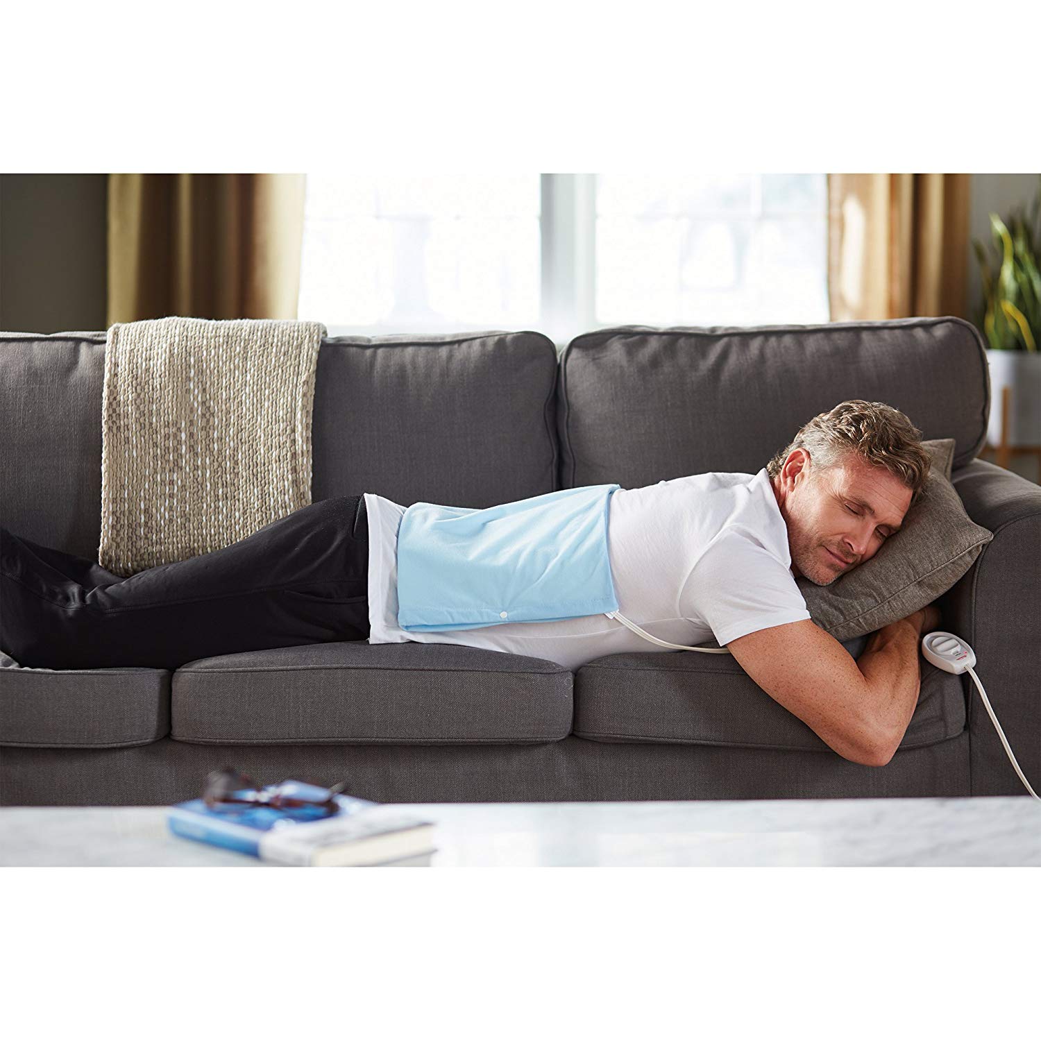 Sunbeam Heating Pad with UltraHeat Technology, 3 Heat Settings, Moist