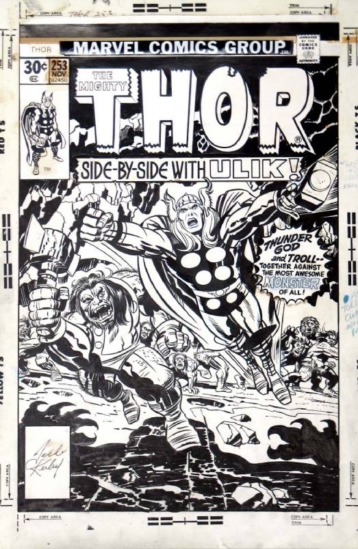 La Atalaya Nocturna: Galería de Jack Kirby