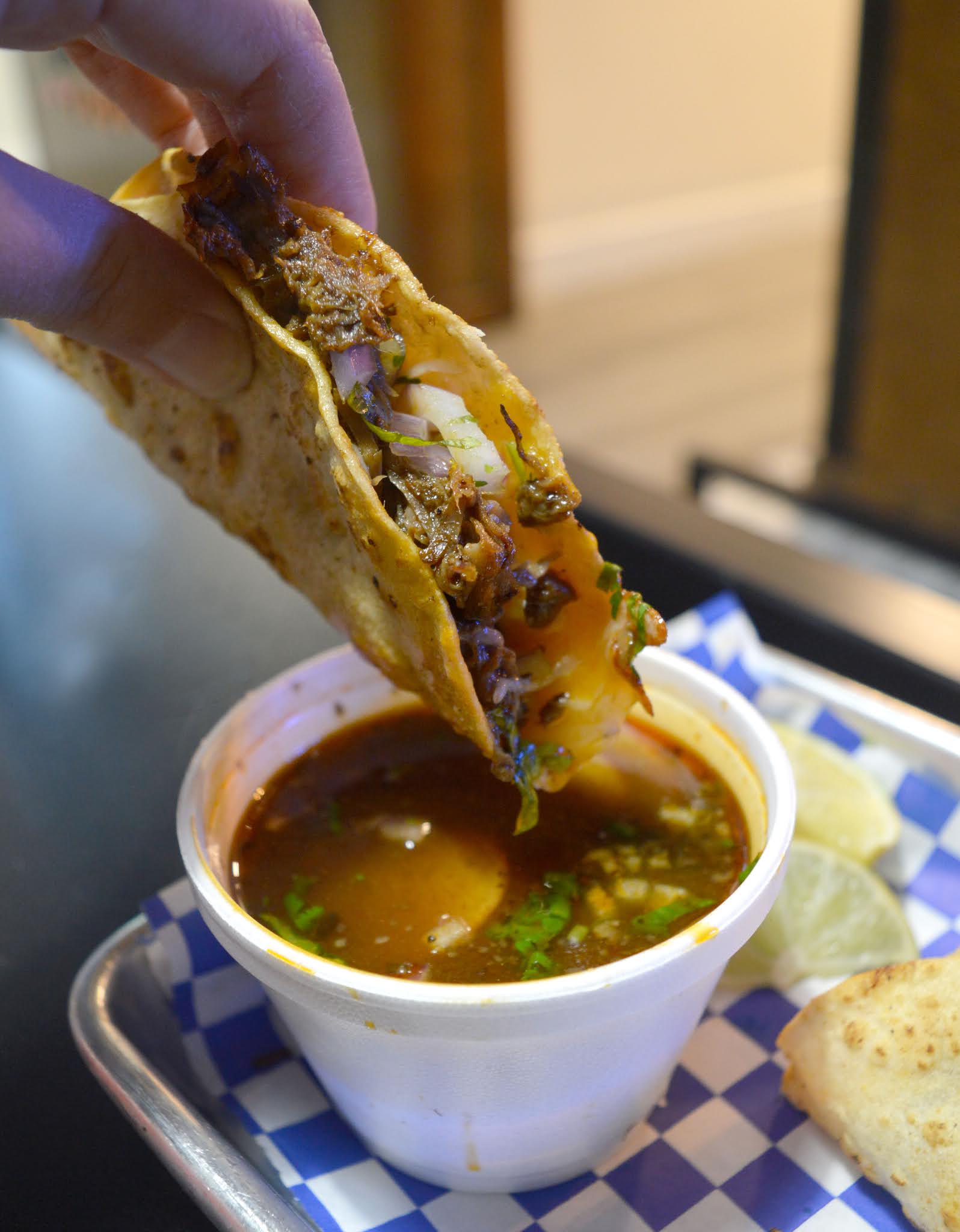 Trying Birria Tacos at Taco City