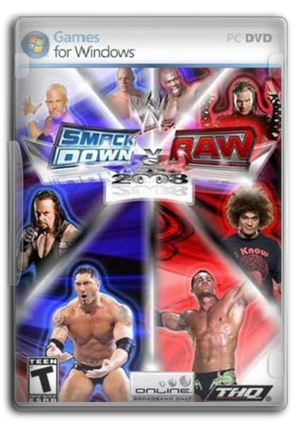 Wwe smackdown vs. Raw 2008 download ps2 gamer.