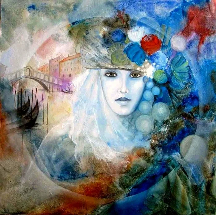 Jean-Claude Campana 1941 | French painter | Carnival of Venice