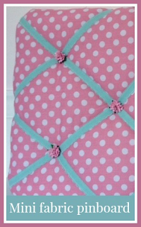 How to make a fabric pinboard