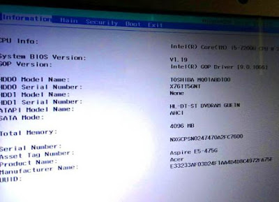 Cara Masuk BIOS (UEFI) Cara Masuk BIOS (UEFI)