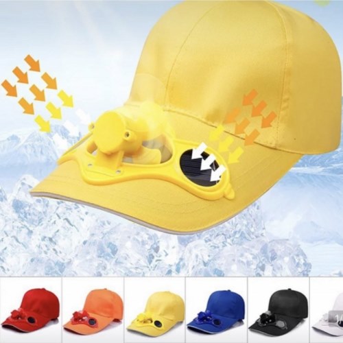 Nón Kết Kiêm Quạt Làm Mát