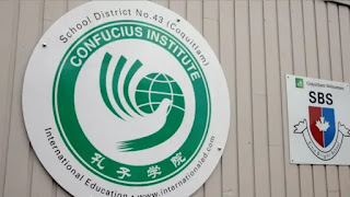 The Confucius Institute in the Coquitlam School District is one of the locations where Doris Liu's documentary In the Name of Confucius was filmed. (Doris Liu)