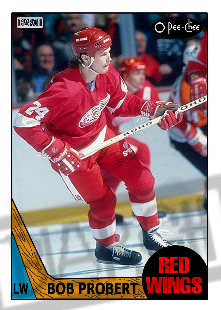 Bob Probert Probie, Hockey