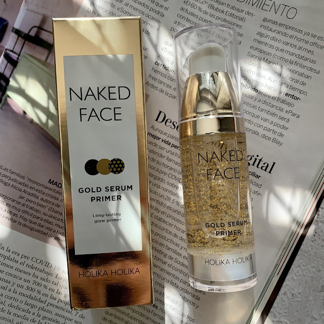 HOLIKA HOLIKA: NAKED FACE GOLD SERUM PRIMER