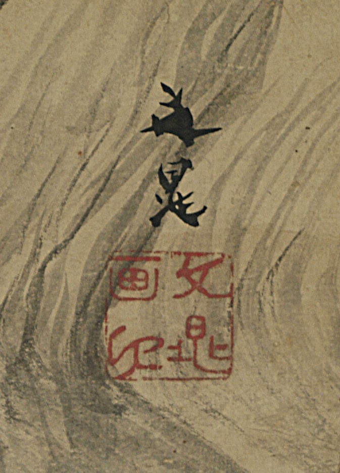 深山寺 屋根裏 美術館 the Art Museum of Miyama temple attic ＆5 谷文晁（17631841） 竹林七賢図