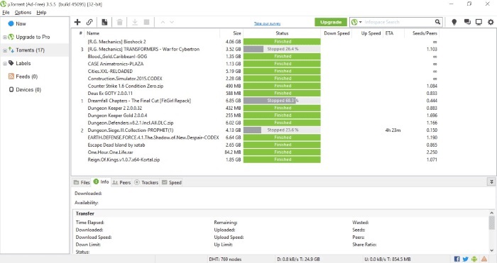 تحميل برنامج تحميل ملفات التورنت أخر اصدار uTorrent 2021 مجاناً