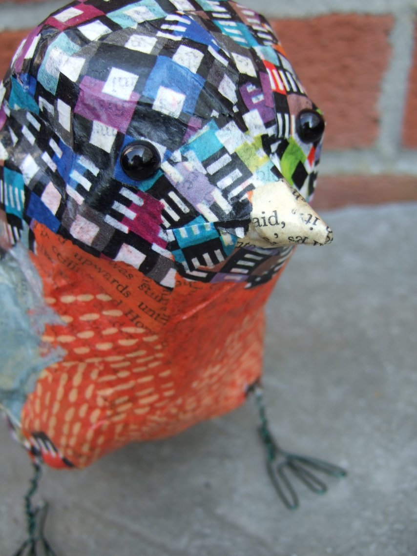 Emy's Crafty Blog Papier mache birdie