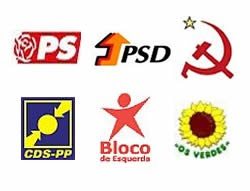 Resultado de imagem para partidos polÃticos portugueses 2018