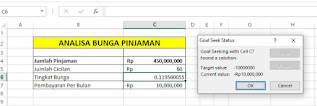 Goal Seek Excel