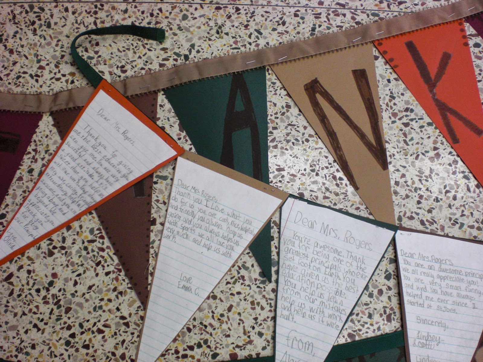 Look To Him And Be Radiant Principal Appreciation Day Thank You Banner