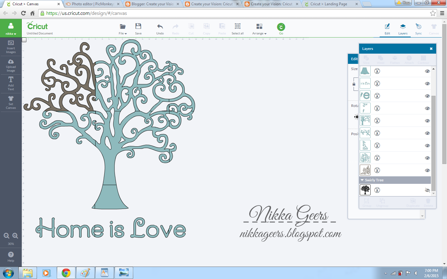 Create your Vision Cricut Explore Tutorial How To Cut Images Larger
