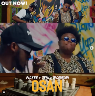 [Video] Fiokee x Teni – “Osan” (DJ Coublon)