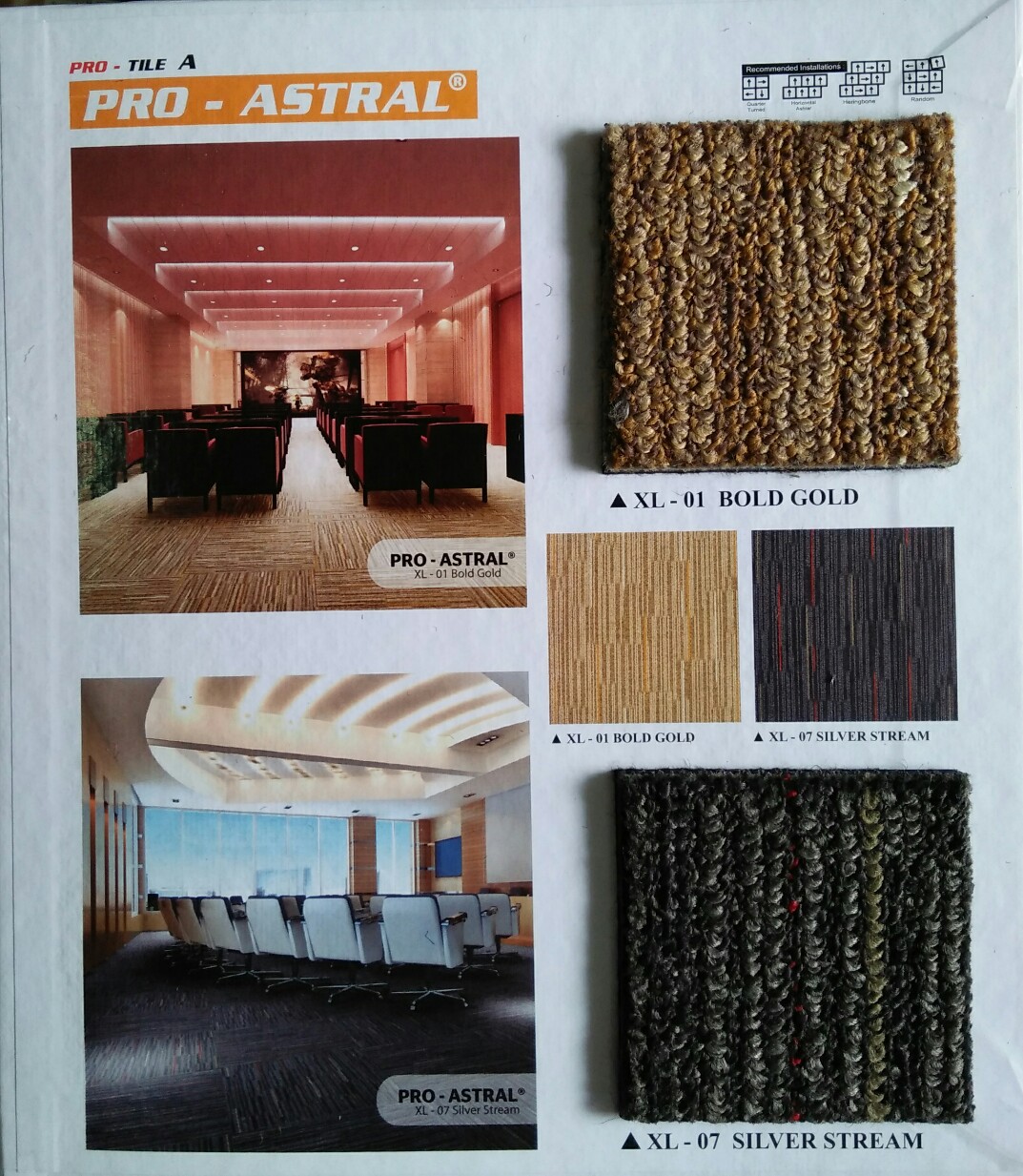 Karpet tile banyak warna