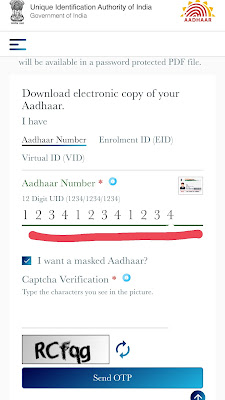 aadhar download