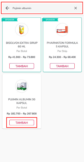 Tambah Obat